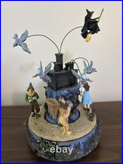 Rare Wizard of Oz Animated Haunted Forest Castle San Francisco Music Box Rare Wizard of Oz Animated Haunted Forest Castle San Francisco Music Box