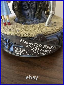 Rare Wizard of Oz Animated Haunted Forest Castle San Francisco Music Box Rare Wizard of Oz Animated Haunted Forest Castle San Francisco Music Box