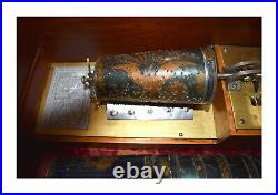 Rarest Model F Double Comb Capital Cuff Music Box With 20 Cuffs