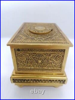 Rarest Singing Bird Box Karl Griesbaum Filigree Decoration Exceptionally Rare