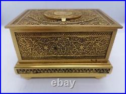 Rarest Singing Bird Box Karl Griesbaum Filigree Decoration Exceptionally Rare