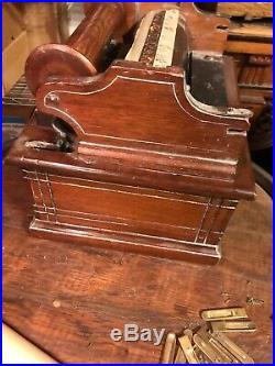 Reed-Pipe Clariona 14-note Organette Roller Organ