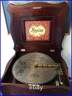 Regina Music Box 15 1/2 Discs 1890s Collection of 65 Disks (5-disk packets)