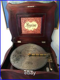 Regina Music Box 15 1/2 Discs 1890s Collection of 79 Disks (5-disk packets)