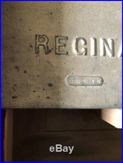 Regina Music Box 15.5 Double Comb Nickle Coin-Op Oak Case