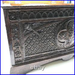 Regina Music Box 54015 DOUBLE COMB CHERUB ORNATE Cabinet With Disc WORKS VIDEO