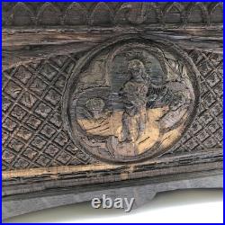 Regina Music Box 54015 DOUBLE COMB CHERUB ORNATE Cabinet With Disc WORKS VIDEO