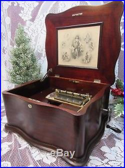 Regina Music Box Gift Quality Antique, Just Perfectly Restored By Al Meekins