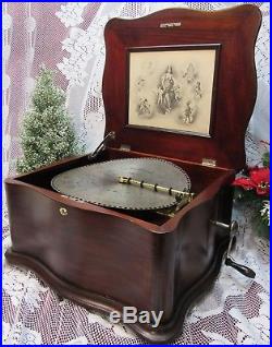 Regina Music Box Gift Quality Antique, Just Perfectly Restored By Al Meekins