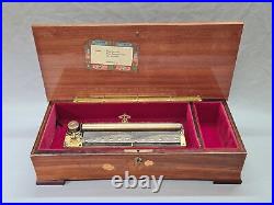 Reuge 144 Note Mozart The Magic Flute 3 Song Inlay Swiss Music Box