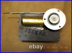 Reuge 2 Tune 36 Note Musical Movement Nos Bless This House/ Happy Birthday