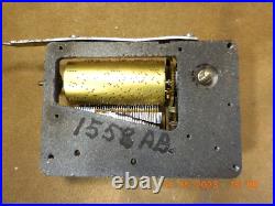 Reuge 2 Tune 36 Note Musical Movement Nos Bless This House/ Happy Birthday