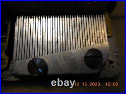 Reuge 2 Tune 36 Note Musical Movement Nos Bless This House/ Happy Birthday