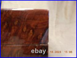 Reuge 3 Tune 50 Note Thuya Wood Music Box Plays Judaica Melodies (see Video)