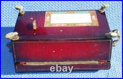 Reuge 4/50 Note Music Box Romantic Box Anniversary Love Songs SEE VIDEO