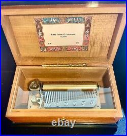 Reuge 72 Note Music Box. Plays 3 Movements of Lara's Theme. See Video