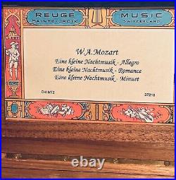 Reuge 72 Note Swiss Music Box plays Eine Kleine Nachtmusik by Mozart. SEE VIDEO