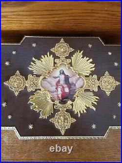 Reuge 72Note Franklin Mint The Life of Christ' Millennium Music Box (See Video)