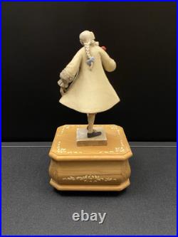 Reuge Anri Victorian Style Man Figure Removable Top Swiss Musical Music Box Reuge Anri Victorian Style Man Figure Removable Top Swiss Musical Music Box