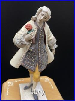 Reuge Anri Victorian Style Man Figure Removable Top Swiss Musical Music Box Reuge Anri Victorian Style Man Figure Removable Top Swiss Musical Music Box