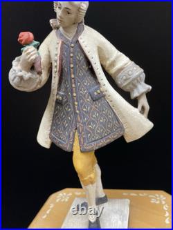 Reuge Anri Victorian Style Man Figure Removable Top Swiss Musical Music Box Reuge Anri Victorian Style Man Figure Removable Top Swiss Musical Music Box