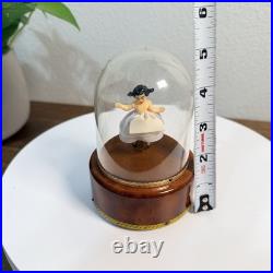 Reuge Ballerina Music Box Dome Swiss Vintage The Emperor Waltz Works