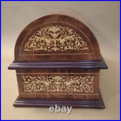 Reuge Baroque Treasure Chest Music Box With 5 Discs. Rare One Of A Kind