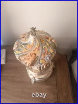 Reuge Carousel Lipstick Music Box Lara's Theme (Strangers in the Night)