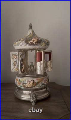 Reuge Carousel Lipstick Music Box Lara's Theme (Strangers in the Night)