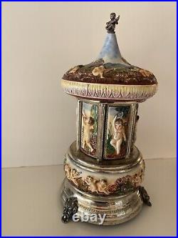 Reuge Carousel Music Box In Collectible Music Boxes 1940-1970