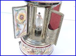 Reuge Dancer Lipstick Cigarette Carousel Love Story Swiss Movement Musical Box