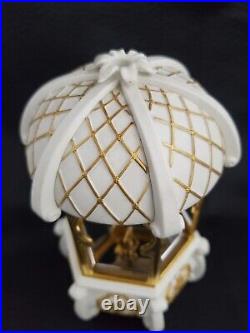 Reuge Dancing Ballerina Music Box Igor Carl Faberge Circa 80s Debut -READ