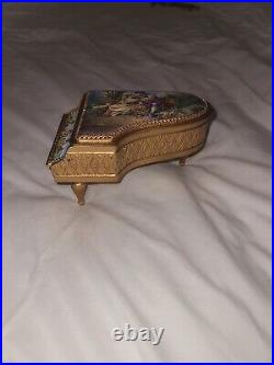 Reuge Grand Piano Music Box Made in Sainte Croix Switzerland pre-1900 era