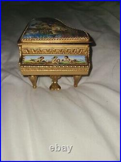 Reuge Grand Piano Music Box Made in Sainte Croix Switzerland pre-1900 era