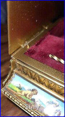 Reuge Grand Piano Music Box Made in Sainte Croix Switzerland pre-1900 era