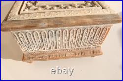 Reuge Incolay Music Box Stone Jewelry Vintage Sleeping Beauty Once Upon A Dream