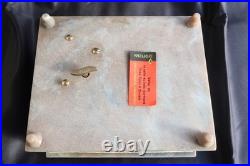 Reuge Incolay Music Box Stone Jewelry Vintage Sleeping Beauty Once Upon A Dream