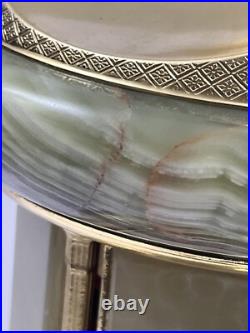 Reuge Lipstick Cigarette Holder Marble Italy Movement Music Box With Swan Reuge Lipstick Cigarette Holder Marble Italy Movement Music Box With Swan