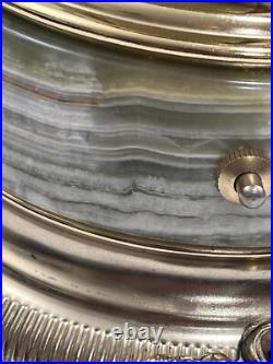 Reuge Lipstick Cigarette Holder Marble Italy Movement Music Box With Swan Reuge Lipstick Cigarette Holder Marble Italy Movement Music Box With Swan