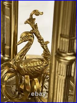 Reuge Lipstick Cigarette Holder Marble Italy Movement Music Box With Swan Reuge Lipstick Cigarette Holder Marble Italy Movement Music Box With Swan