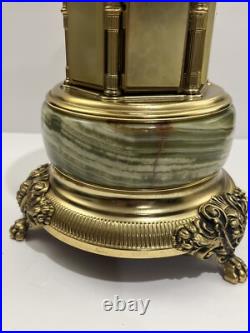 Reuge Lipstick Cigarette Holder Marble Italy Movement Music Box With Swan Reuge Lipstick Cigarette Holder Marble Italy Movement Music Box With Swan