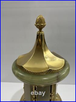 Reuge Lipstick Cigarette Holder Marble Italy Movement Music Box With Swan Reuge Lipstick Cigarette Holder Marble Italy Movement Music Box With Swan