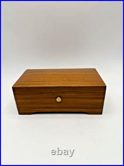 Reuge Music Box 4/50 Vienna Song Blue Danube Anniversary Swiss Sainte Croix/Mint