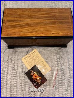 Reuge Music Box Company Masterpiece 72 Note Interchangeable 5 Movement, 15 Tune