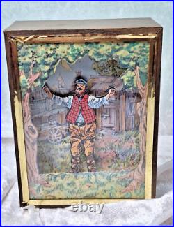 Reuge Music Box Fiddler On The Roof If I Were A Rich Man 7 H x 5.5 W