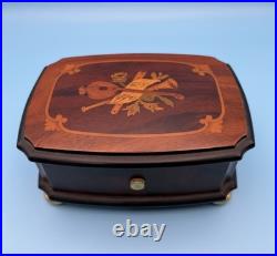 Reuge Music Box Four Seasons 1908 Switzerland Sainte-croix Collector Music Box