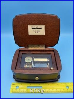 Reuge Music Box Four Seasons 1908 Switzerland Sainte-croix Collector Music Box