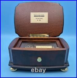 Reuge Music Box Four Seasons 1908 Switzerland Sainte-croix Collector Music Box
