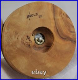 Reuge Music Box Huddersfield Fusee Pocket Watch Rabbit Skull Alice in Wonderland