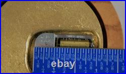 Reuge Music Box Huddersfield Fusee Pocket Watch Rabbit Skull Alice in Wonderland